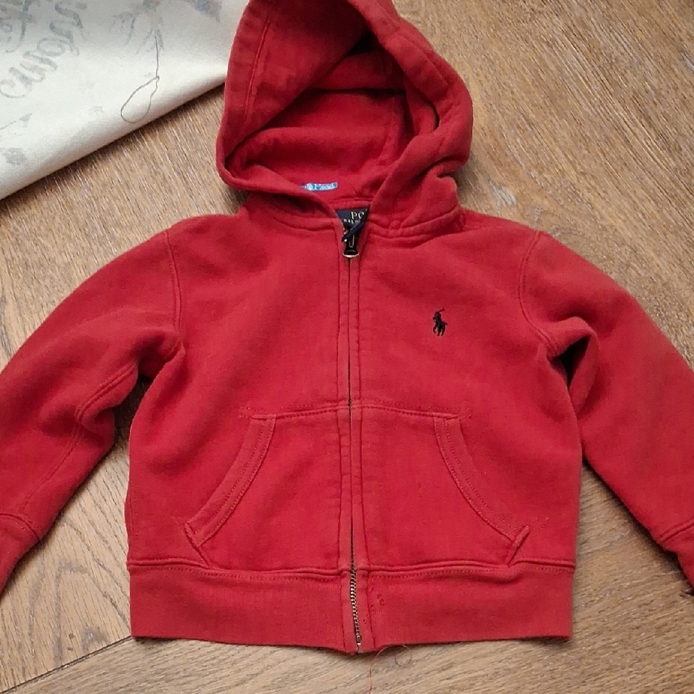 Polo Ralph Lauren Boys Hoodie Jacket Size 2/2T